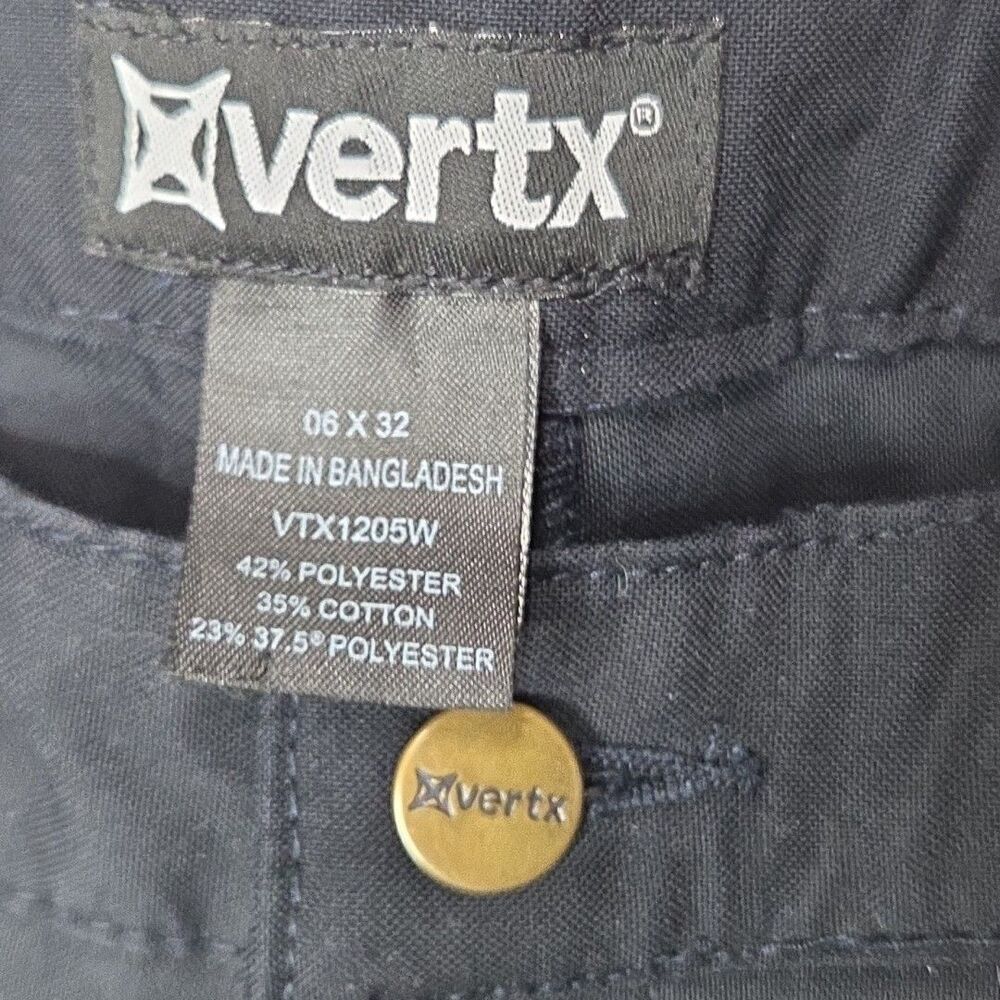 Vertx Fusion Tactical Black Cargo LT Stretch Pants womens Size 6 X 32 VTX1205W - Picture 4 of 7